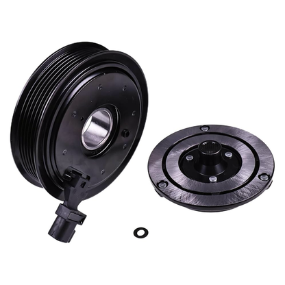 A/C Compressor Clutch Kit Coil Pulley 68084274AB 68294506AC for Jeep Wrangler 3.6L V6 2012- - KUDUPARTS