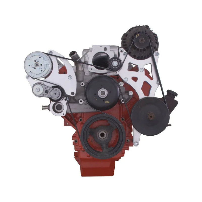 A/V Bracket LSX-ACBRKT-7B10 for GM Engine LS2 LS3 LS6 Vortec Sanden 7B10 - KUDUPARTS