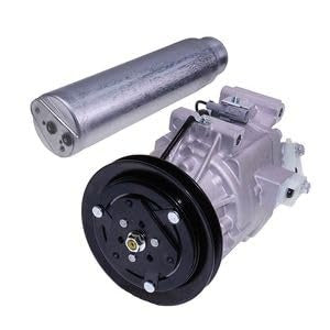 A/C Compressor 6A671-97114 & Receiver Drier 3F999-01740 for Kubota Tractor M105 M105S M95SD M108 M4900 M5700 M6800 M8200 L3240 L3940 L4630