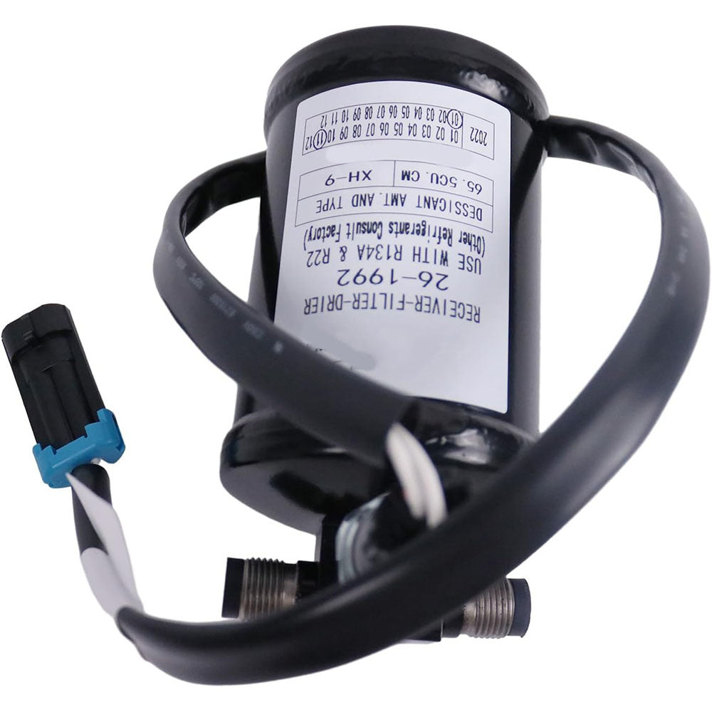 A/C Receiver Drier 7025095 for Bobcat S630 S650 S750 S770 S850 E26 E32 E35 E42 E45 E50 E55 - KUDUPARTS