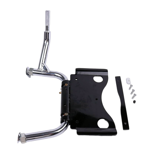 Adjustable Center Stand 16-1522 for Harley-Davidson Cross Bones 2008-2011 Heritage Softail 2008-2017 Softail 2008-2017 - KUDUPARTS