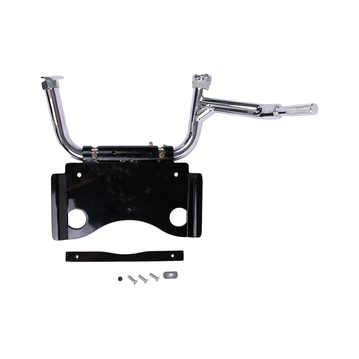 Adjustable Center Stand 16-1522 for Harley-Davidson Cross Bones 2008-2011 Heritage Softail 2008-2017 Softail 2008-2017 - KUDUPARTS