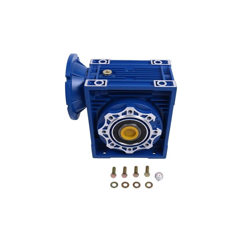 Reductor de velocidad de engranaje helicoidal Lexar Industrial MRV090 de 100:1 y 56C para mercado de accesorios