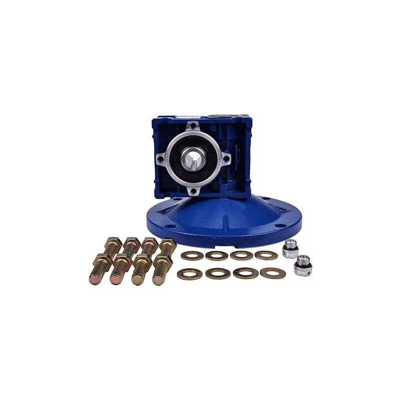 Reductor de velocidad de engranaje helicoidal Lexar Industrial MRV030, tamaño de bastidor 56C, relación 30:1, para mercado de accesorios