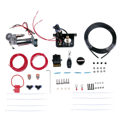 Kit de suspensión de compresor de control de bolsa Air Lift 25804 de posventa, máximo 100 psi, 12 V CC, 12,0 amperios