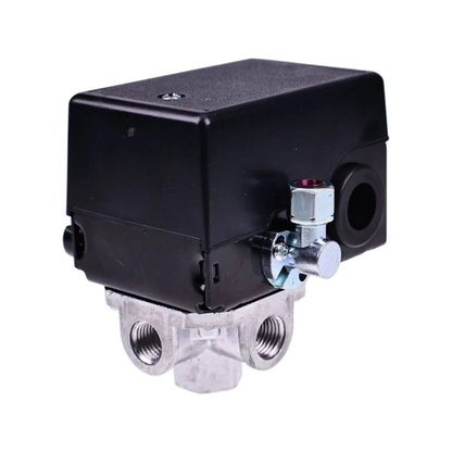 Pressostat Campbell Hausfeld CW207576AV de rechange avec soupape de décharge et levier pour compresseur d'air