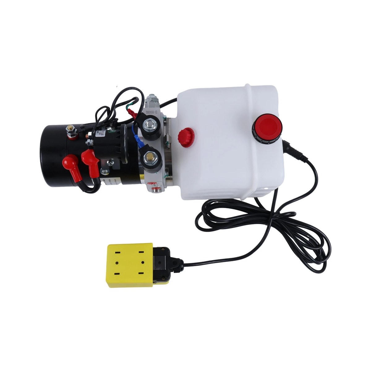 Aftermarket KTI Hydraulics DC-4442 3-Quart Double Acting 12V Hydraulic Pump for Dump Trailer - KUDUPARTS