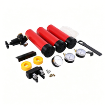 Aftermarket Nanpu Z-Series 3-Stage Compressed Air Filter System 127CFM 1/2" & 3/4" NPT Inlet 1/4" Outlet Oil & Water Separator for Spray Guns Tools CNC - KUDUPARTS