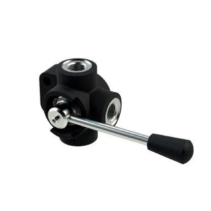 Válvula desviadora de flujo Oleoweb DDF3120A para excavadoras, cargadoras, tractores y cosechadoras.