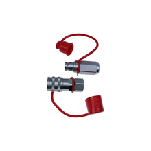 Ensemble de raccords rapides hydrauliques à filetage NPT 3/8" à face plate SUMMIT FF38-06N-SET de rechange