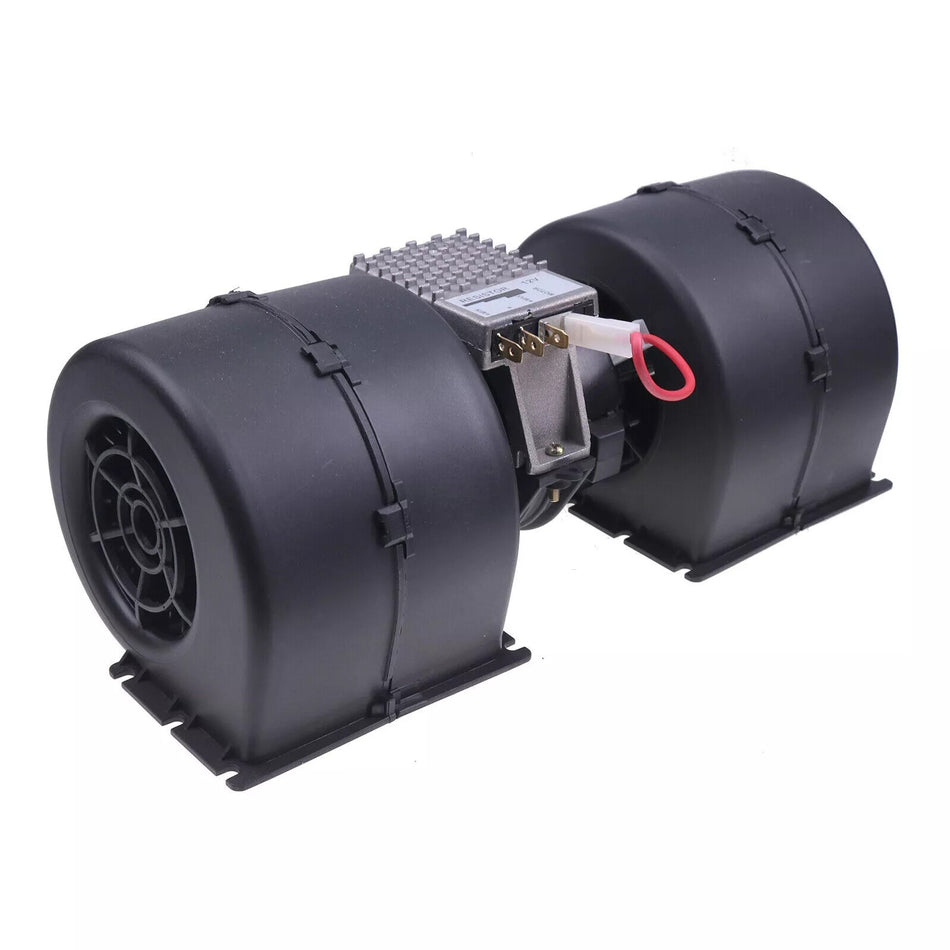 Aftermarket Spal 006-A46-22 30000154 12V 3 Speed Dual Wheel Blower Motor for Tractor