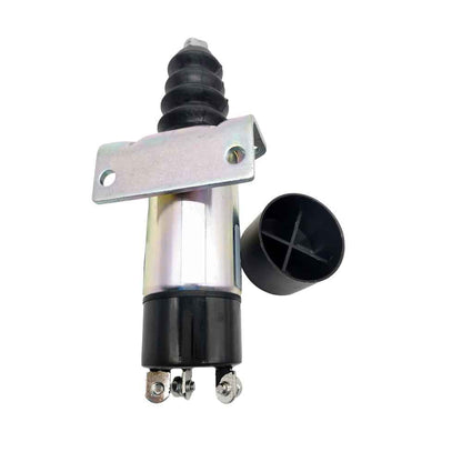 Aftermarket Woodward 1502ES-12C2U1B1S1 12V Fuel Stop Solenoid for Engine