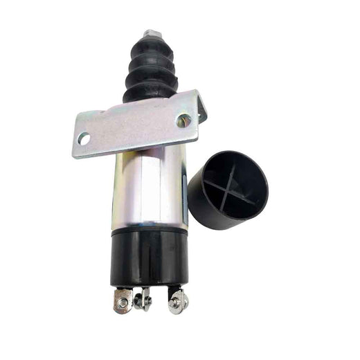 Aftermarket Woodward 1502ES-12C2U1B1S1 12V Fuel Stop Solenoid for Engine