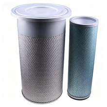 Ail Filter Set 600-181-6820 600-181-6740 for Komatsu Engine 4D95S-W-1 S6D102E-1 S6D105-1 Wheel Loader WA150-3 WA180-3 WA250-3 WA320