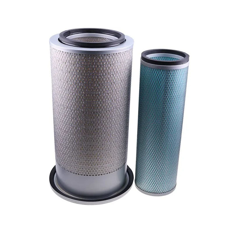 Ail Filter Set 600-181-6820 600-181-6740 for Komatsu Engine 4D95S-W-1 S6D102E-1 S6D105-1 Wheel Loader WA150-3 WA180-3 WA250-3 WA320 - KUDUPARTS