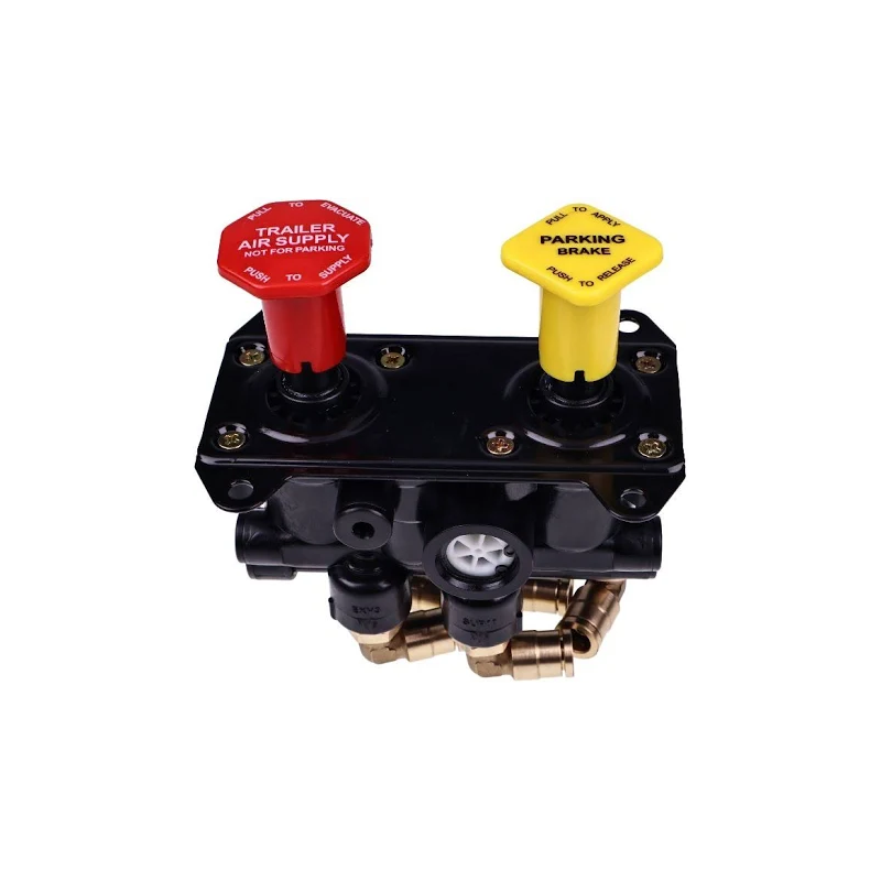 Air Brake Manifold Control Dash Valve 801360 for Bendix MV-3 - KUDUPARTS