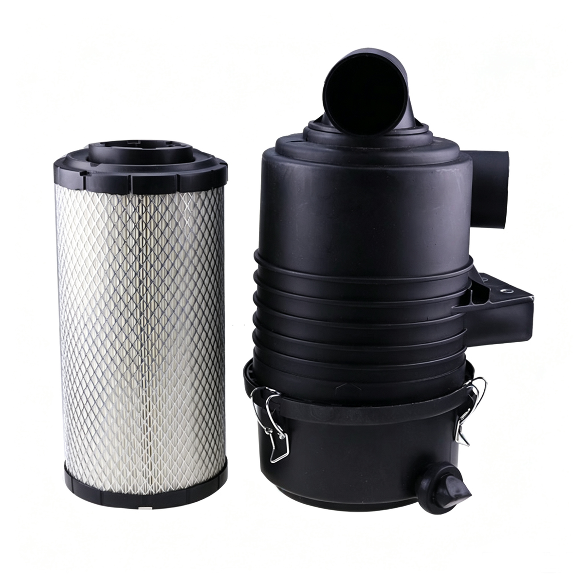 Air Cleaner Assembly 17741-23600-71 17744-23600-71 for Toyota Engine 11Z 1FZ 3F 13Z GM6-262 1DZ 2Z 4Y 5K 3Z Forklift 5FD33 5FD35 5FD38 6FG14 6FG15