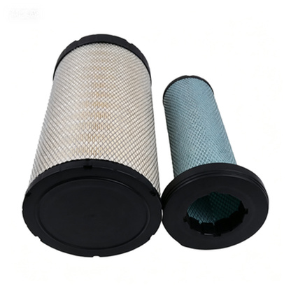 Air Filter - Replaces Donaldson P613334 P613335 Fleetguard AF25962 AF25963 Hifi SA16455 SA16454 - KUDUPARTS