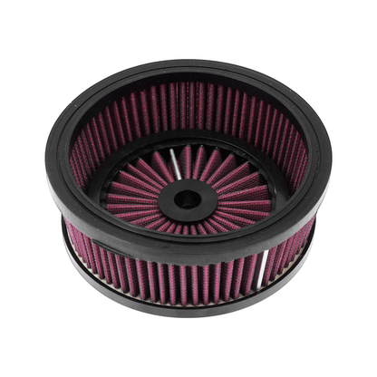 Filtro de aire rojo 09001-0055 para Harley Softail Touring Road Glide
