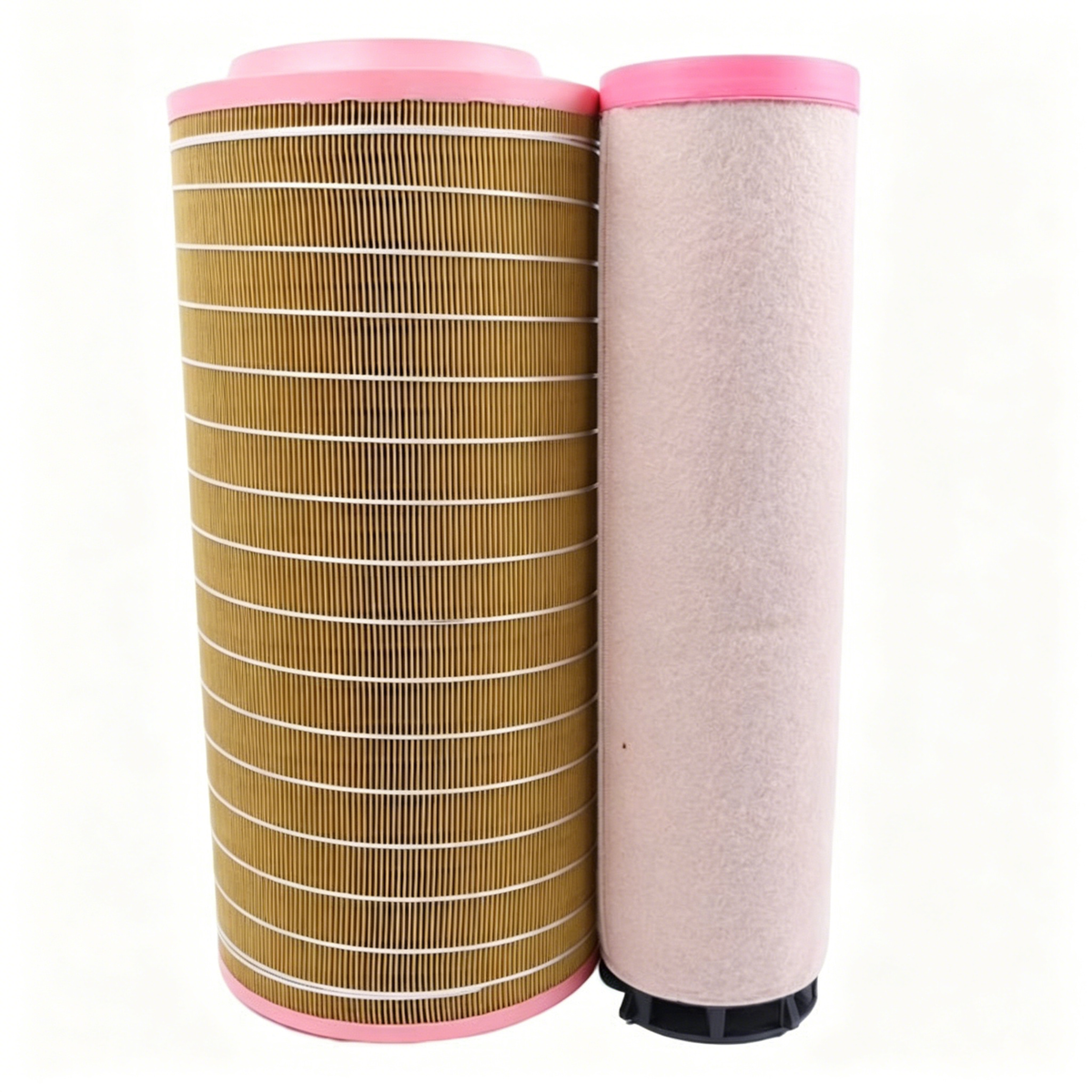 Air Filter 245-6375 245-6376 for Caterpillar CAT Engine C7 C9 Loader 950H 962H 966D 966E 966F - KUDUPARTS