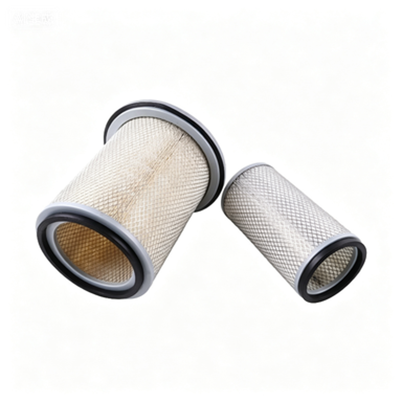 Air Filter 4206098 & 4247974 for Hitachi Excavator EX100W EX100WD EX120 EX150 EX160WD - KUDUPARTS
