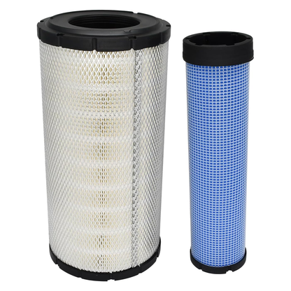 Air Filter 600-185-2110 and 600-185-2120 for Komatsu Excavator PC118MR-8 PC128US-2 PC128UU-2 PC130-8 PC138US-2 - KUDUPARTS