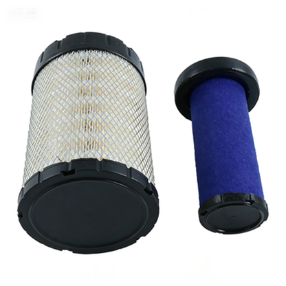 Air Filter 7008043 & 7008044 for Bobcat Skid Steer Loader S630 S650 T630 T650 - KUDUPARTS