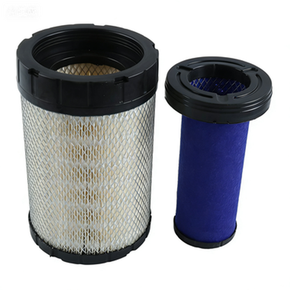 Air Filter 7008043 & 7008044 for Bobcat Skid Steer Loader S630 S650 T630 T650 - KUDUPARTS