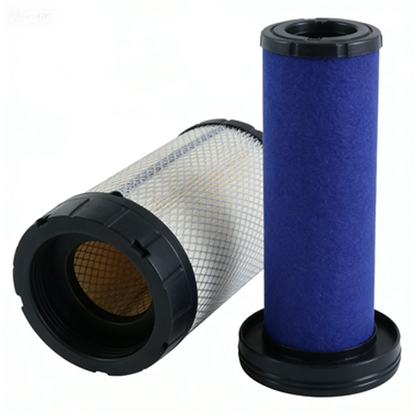 Air Filter 7008043 & 7008044 for Bobcat Skid Steer Loader S630 S650 T630 T650 - KUDUPARTS