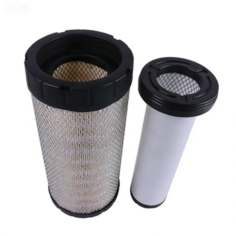 Air Filter Kit - Replaces Fleetguard AF25960 AF25961 - KUDUPARTS