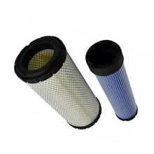 Air Filter Kit 222429A1 222425A1 for New Holland Loader L180 L185 L190 LS180.B LS185.B LS190.B L213 - KUDUPARTS
