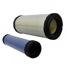 Air Filter Kit 222429A1 222425A1 for New Holland Loader L180 L185 L190 LS180.B LS185.B LS190.B L213 - KUDUPARTS