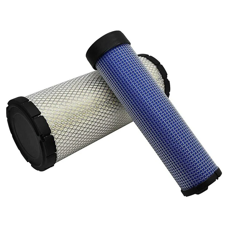 Air Filter Kit 222429A1 222425A1 for New Holland Loader L180 L185 L190 LS180.B LS185.B LS190.B L213 - KUDUPARTS