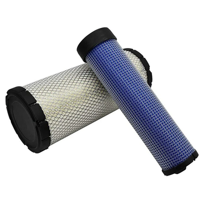 Air Filter Kit 222429A1 222425A1 for New Holland Loader L180 L185 L190 LS180.B LS185.B LS190.B L213 - KUDUPARTS