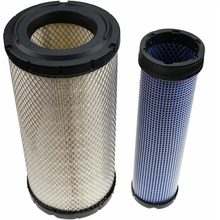 Air Filter Kit 26510337 26510338 for Massey Ferguson Tractor 2210 2220 2225 2230 393 394FQ 394GE 394SQ - KUDUPARTS