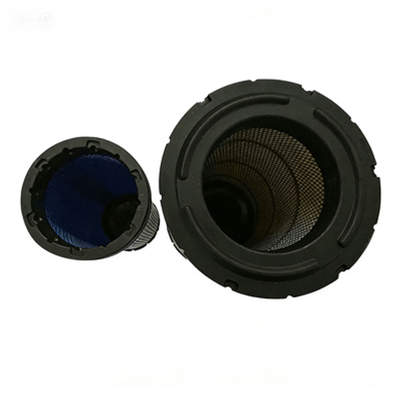 Air Filter Kit 4283861 and 4287060 for Hitachi Excavator EX200-2 EX200-3 EX200-3C EX200-3E EX200K-2 EX200K-3 - KUDUPARTS