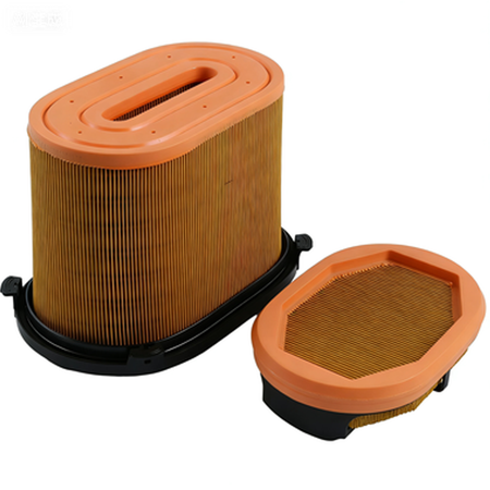 Air Filter Kit 50352454 50352455 for Gehl Loader RT175 RT210 RT215 R220 V330 - KUDUPARTS