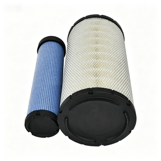 Air Filter Kit 600-185-3100 600-185-3200 for Komatsu Excavator PC200-7 PC200-8 PC228US-3 - KUDUPARTS