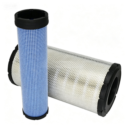 Air Filter Kit 600-185-3100 600-185-3200 for Komatsu Excavator PC200-7 PC200-8 PC228US-3 - KUDUPARTS