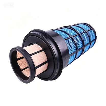 Air Filter Kit YY11P00008S002 YY11P00008S003 for Kobelco SK130-8 140SR 140SR-3 ED150 ED150-2 SK135SRLC-2 SK140SRLC New Holland E135B E135BSRLC Excavator - KUDUPARTS