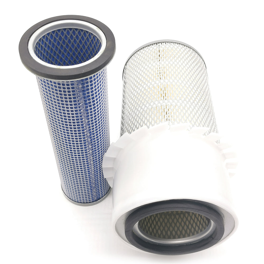Air Filter Set 6681474 6681475 for Bobcat 963 963G A300 S220 S250 S300 S330 T250 T300 T320 Kubota V3300 V3800