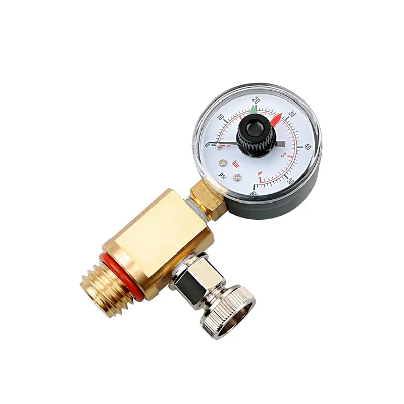 Air Relief Valve And Gauge Assembly 24850-0105 for Sta-Rite System 3 Modular Media SM Series Pool and Spa Cartridge Filter - KUDUPARTS