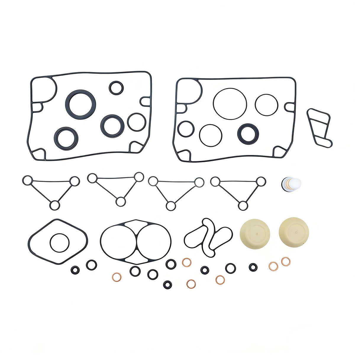 Air Section Service Kit 637369 for Ingersoll Rand ARO Diaphragm Pump PD PE PF PH PM - KUDUPARTS
