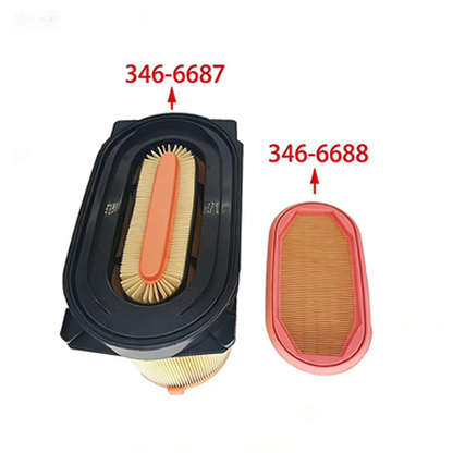 Air filter Element 3466688 3466687 for Caterpillar CAT Loader 914K 910K 920K 910M 914M