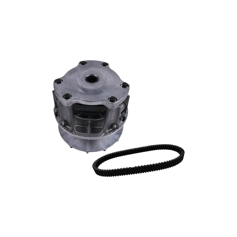Basic Drive Clutch Assembly 1323123 1323378 With Belt for Polaris Scrambler XP 1000 EPS 850 - KUDUPARTS