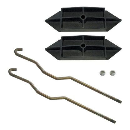 Battery Hold Down Plate Rod 102534001 102534001 for Club Car Golf Cart Precedent 2004-2009 - KUDUPARTS