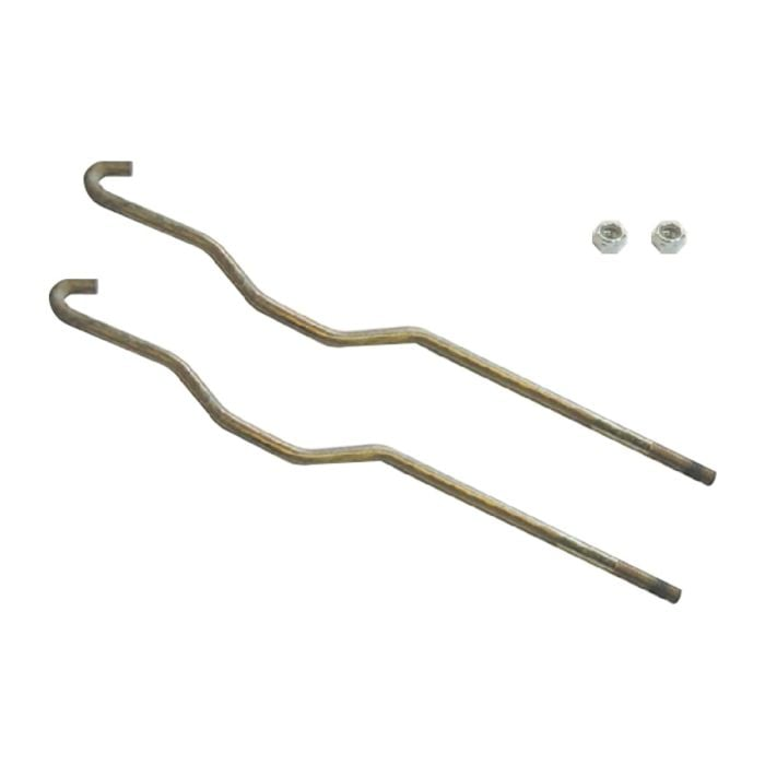 Battery Hold Down Plate Rod 102534001 102534001 for Club Car Golf Cart Precedent 2004-2009 - KUDUPARTS
