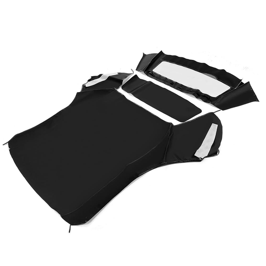 Black Convertible Soft Top FM-3229-SS MU04-32944-SD for Ford Mustang 1994-2004 - KUDUPARTS