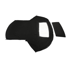 Black Convertible Soft Top GEO6481-0265 for Suzuki Swift Geo Metro Pontiac Firefly