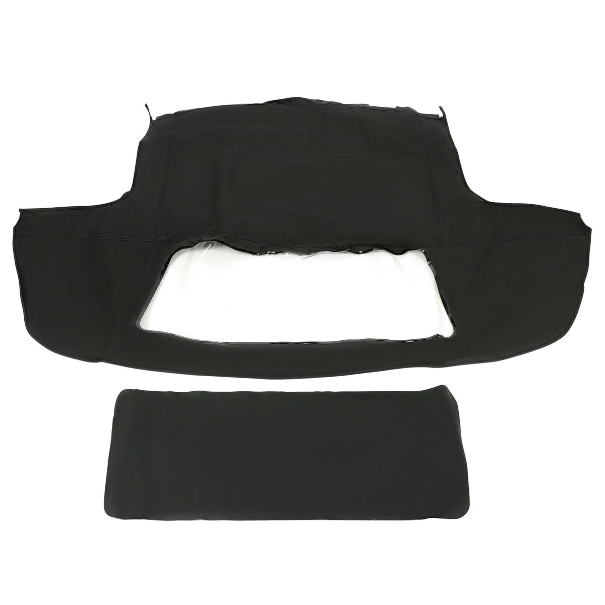 Black Convertible Soft Top GEO6481-0265 for Suzuki Swift Geo Metro Pontiac Firefly - KUDUPARTS